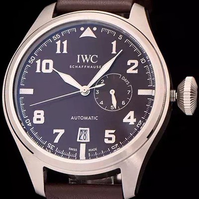 홍콩명품 [아이더블유씨] 남성용 빅 파일럿 에디션 세븐 데이즈 47mm 브라운다이얼 IWC0435 c 