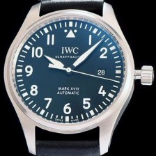 홍콩명품 [아이더블유씨] 남성용 파일럿 마크 18 블랙 다이얼 오토매틱 무브먼트 IWC0253 e 