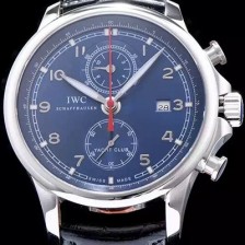 홍콩명품 [아이더블유씨] 남성용 요트클럽 블루 다이얼 오토매틱 무브먼트 IWC0200 v 