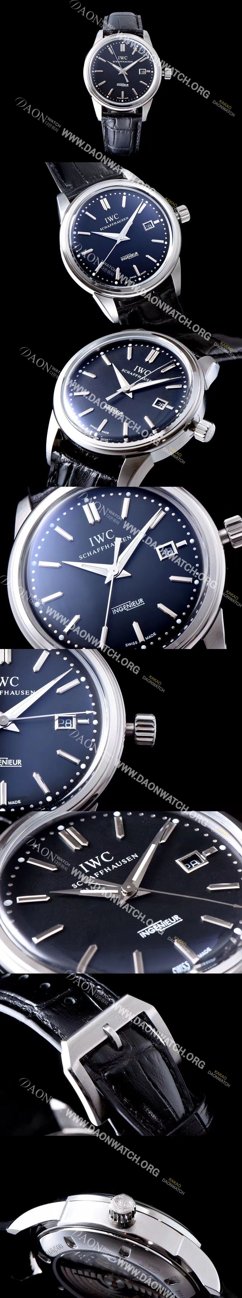 홍콩명품 [아이더블유씨] 남성용 인게뉴어 블랙 다이얼 오토매틱 무브먼트 IWC0250 4